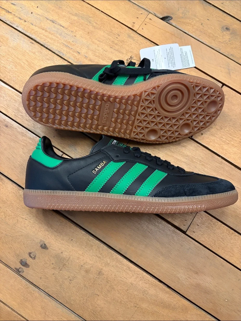 Adidas Samba OG Austin FC Sneakers Black Green Men’s 8 1/2